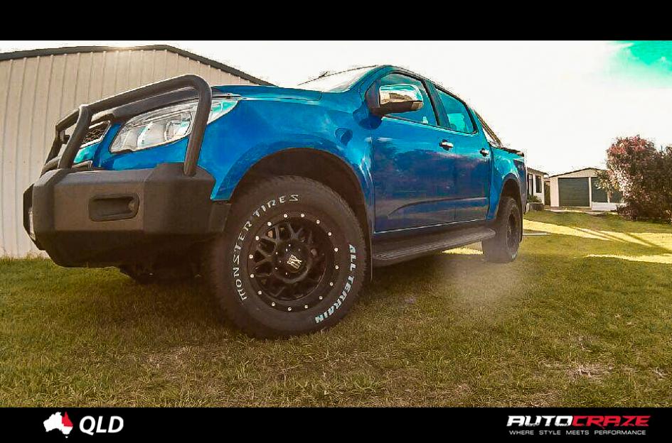 HOLDEN COLORADO GRENADE SATIN BLACK